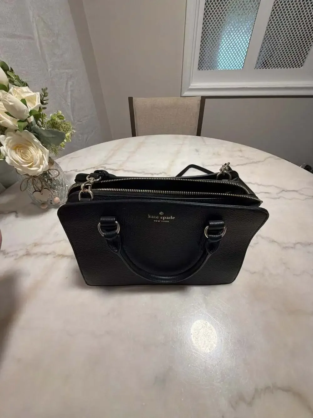 Kate Spade New York Mulberry Street Pebbled Leather Satchel Bag